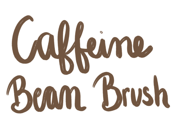 Caffeine Bean brush